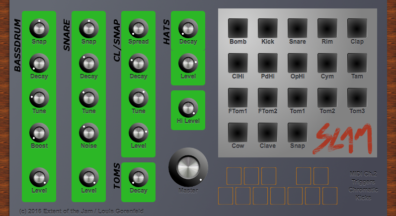 Slam plug-in interface